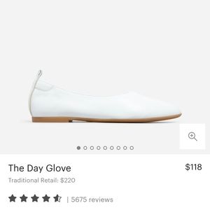 Iso everlane day glove in white 7 or 7.5